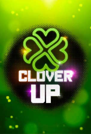 Imagen vibrante y con temática irlandesa del juego Clover Up, que resalta los exuberantes tréboles verdes y otros símbolos de la suerte asociados con la estética clásica irlandesa.